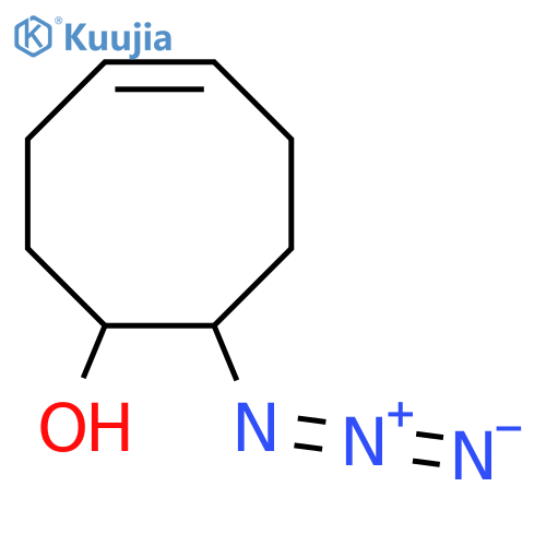 (4Z)-8-azidocyclooct-4-en-1-ol structure