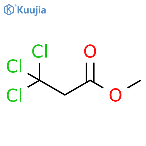 Propanoic acid, 3,3,3-trichloro-, methyl ester structure