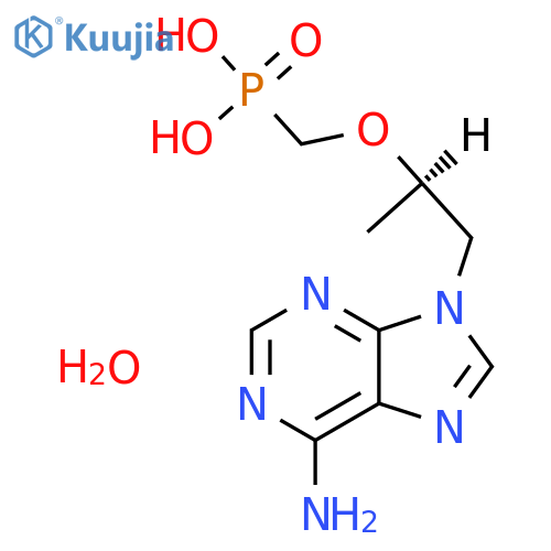 Tenofovir hydrate structure