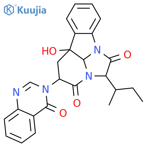 Chaetominine; 20-(1S-Methylpropyl) analogue, 2,3-diepimer structure