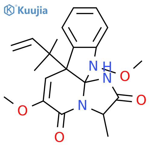 Versiquinazoline K; N10-O-Me structure