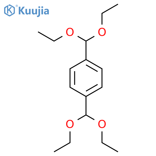 1,4-Bis(diethoxymethyl)benzene structure