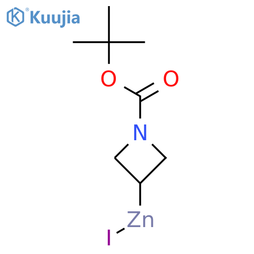 1-t-Butoxycarbonylazetedin-3-ylzinc iodide, 0.50 M in THF structure