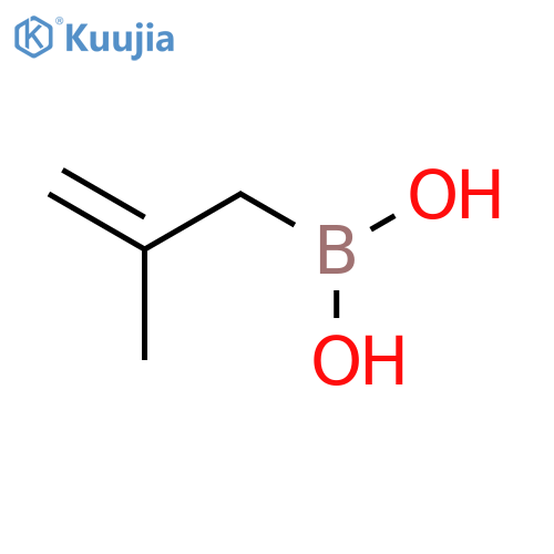 (2-methylprop-2-en-1-yl)boronic acid structure