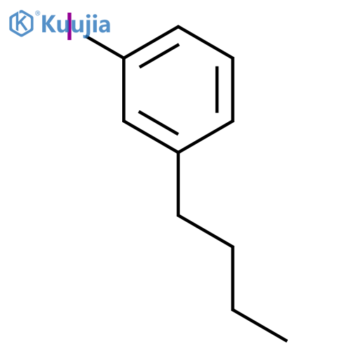 Benzene, 1-butyl-3-iodo- structure