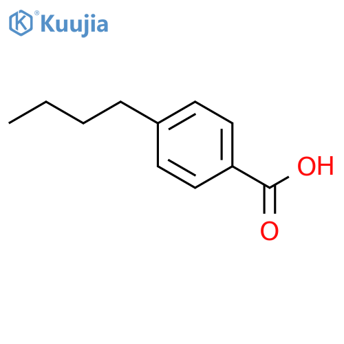 4-Butylbenzoic acid structure