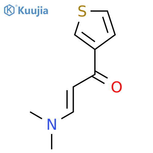 3-(dimethylamino)-1-(thiophen-3-yl)prop-2-en-1-one structure