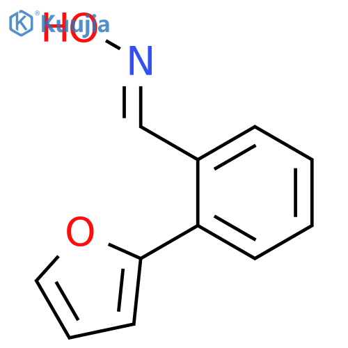 N-(furan-2-yl)(phenyl)methylidenehydroxylamine structure