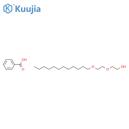 Ethanol, 2-[2-(dodecyloxy)ethoxy]-, benzoate structure