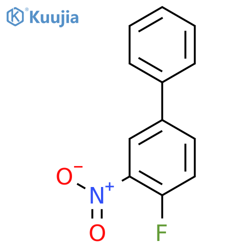 1,1'-Biphenyl, 4-fluoro-3-nitro- structure
