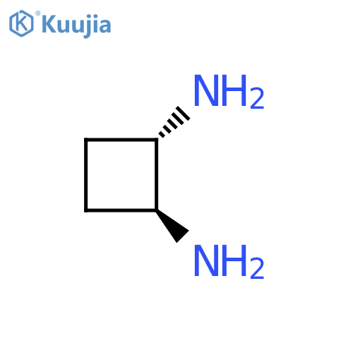 trans-cyclobutane-1,2-diamine;dihydrochloride structure