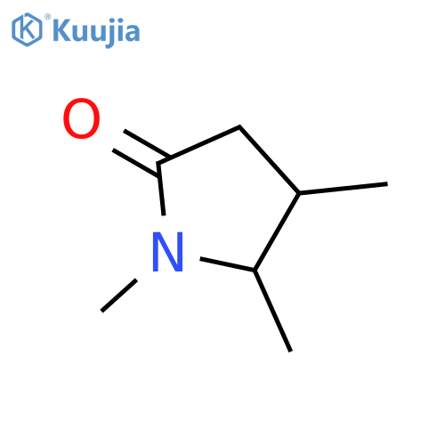 2-Pyrrolidinone,1,4,5-trimethyl- structure
