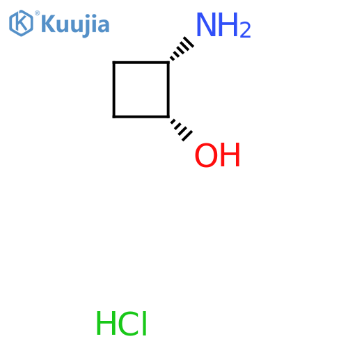 cis-2-aminocyclobutan-1-ol hydrochloride structure