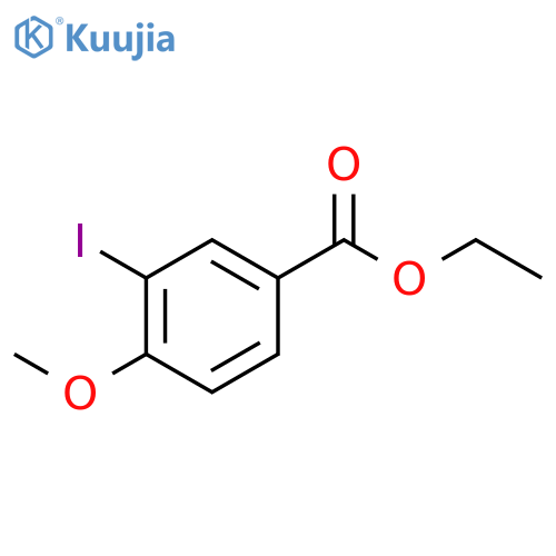Ethyl 3-iodo-4-methoxybenzoate structure