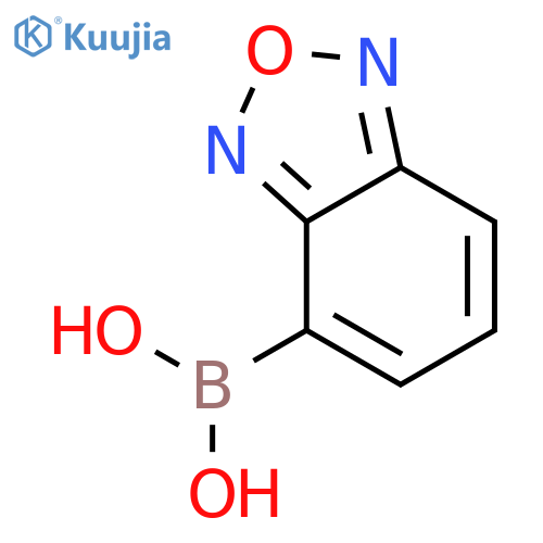 (2,1,3-benzoxadiazol-4-yl)boronic acid structure