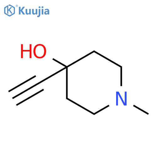 4-Piperidinol,4-ethynyl-1-methyl- structure