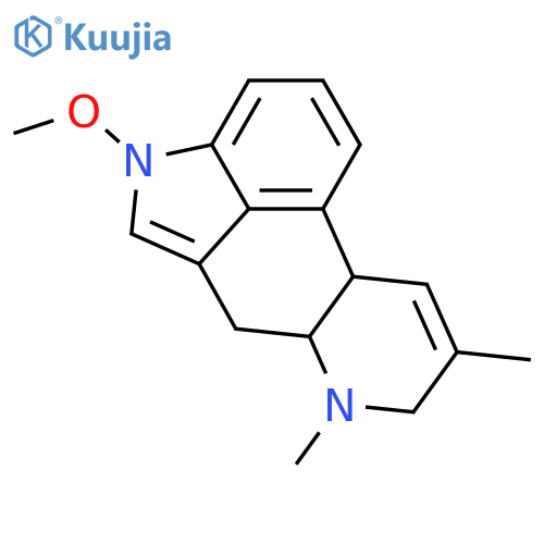 Agroclavine; (-)-form, 10-Epimer, N1-methoxy structure
