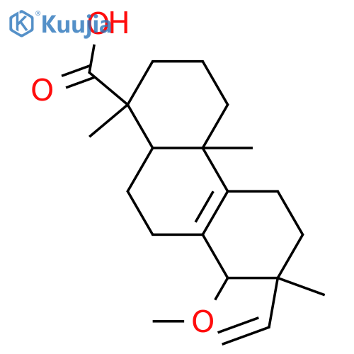 14-Hydroxy-8,15-isopimaradien-18-oic acid; 14α-form, 14-Me ether structure