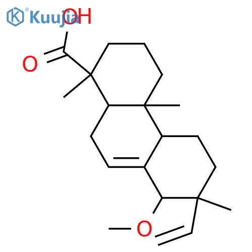 14-Hydroxy-7,15-isopimaradien-18-oic acid; 14α-form, 14-Me ether structure