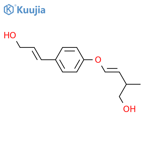 3-(4-Hydroxyphenyl)-2-propen-1-ol; (E)-form, 4'-O-(4-Hydroxy-3ξ-methyl-1Z-butenyl) structure
