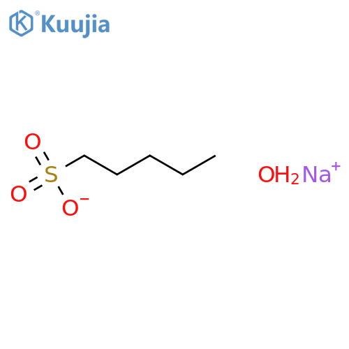 Sodium 1-Pentanesulfonate Monohydrate structure