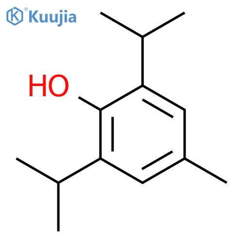 4-methyl-2,6-di(propan-2-yl)phenol structure