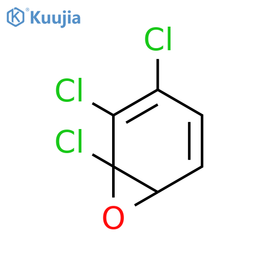 7-Oxabicyclo[4.1.0]hepta-2,4-diene, 1,2,3-trichloro- structure