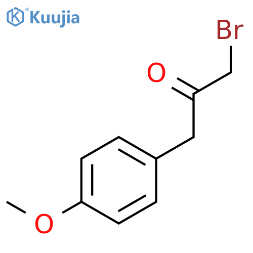 1-bromo-3-(4-methoxyphenyl)propan-2-one structure