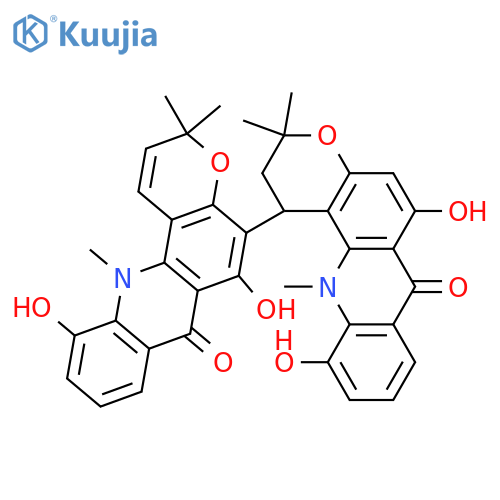 Bis(5-hydroxynoracronycine) structure