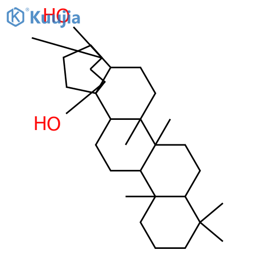 28,29-Cyclo-20,28-hopanediol; (20β,28β)-form structure