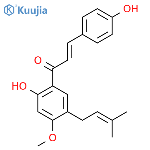 4'-O-Methylbavachalcone structure