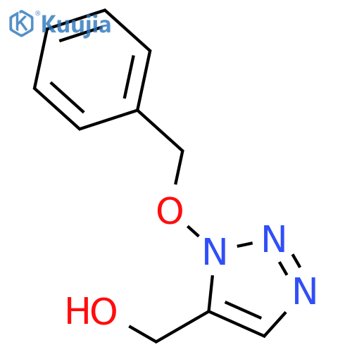1H-1,2,3-Triazole-5-methanol, 1-(phenylmethoxy)- structure