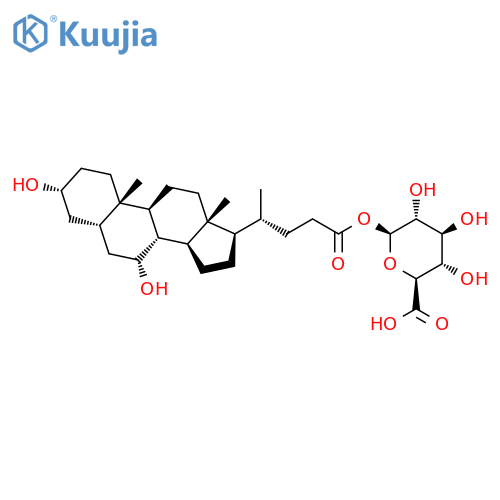 Chenodeoxycholic Acid 24-Acyl-b-D-glucuronide structure