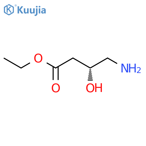 Ethyl (R)-4-amino-3-hydroxybutanoate structure