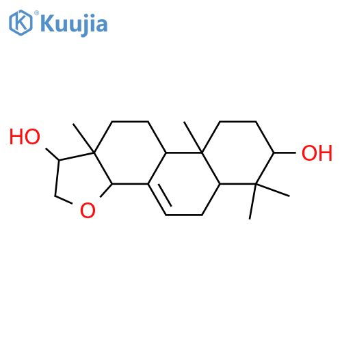 14,16-Epoxy-7-pimarene-3,15-diol; (ent-3β,14β,15α)-form structure