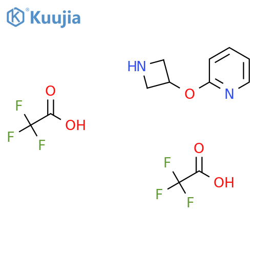 2-(3-Azetidinyloxy)pyridine trifluoroacetate structure