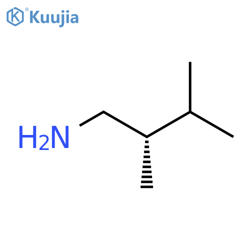 (2S)-2,3-dimethylbutan-1-amine structure