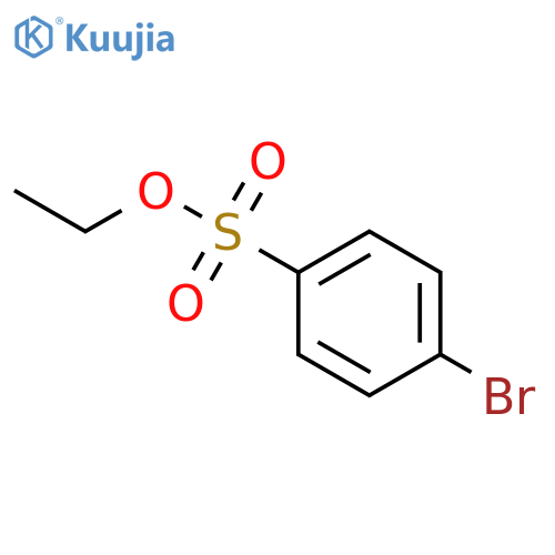 Benzenesulfonic acid, 4-bromo-, ethyl ester structure