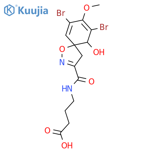 Verongidoic acid; (5R,10S)-form, (3-Carboxypropyl)amide structure