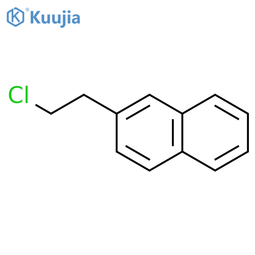 2-(2-chloroethyl)naphthalene structure