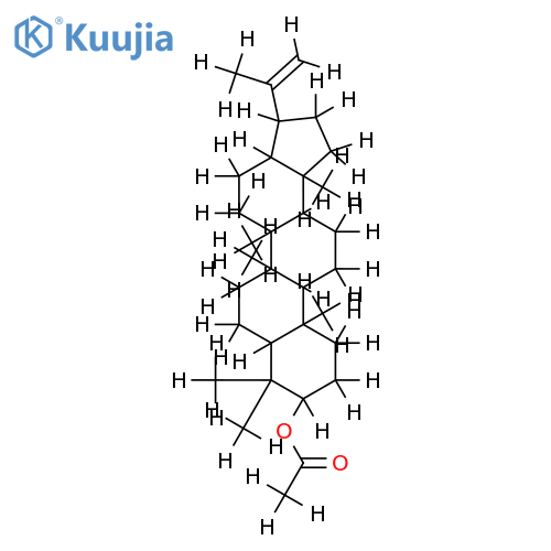 3beta-acetoxy-21alpha-H-hop-22(29)ene structure