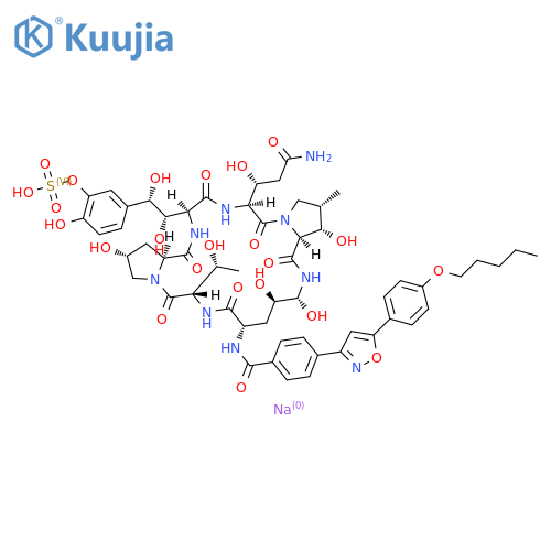 Micafungin Sodium structure