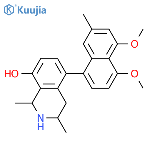 Ancistrobrevine B; 3-Epimer, 6-deoxy, 8-O-de-Me structure