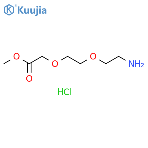 NH2-PEG2-methyl acetate hydrochloride structure
