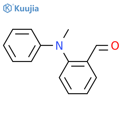 Benzaldehyde, 2-(methylphenylamino)- structure