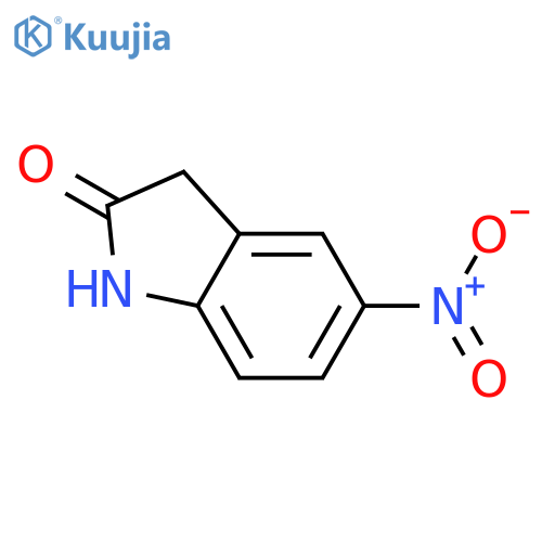 5-nitro-2,3-dihydro-1H-indol-2-one structure