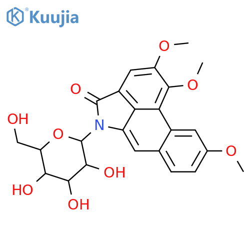 1,2,9-Trihydroxydibenz[cd,f]indol-4(5H)-one; Tri-Me ether, N-β-D-glucopyranosyl structure