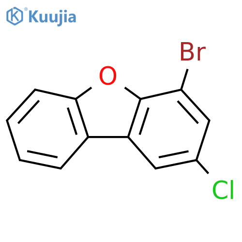 4-Bromo-2-chlorodibenzo[b,d]furan structure