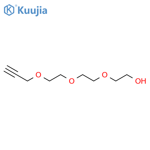 Propargyl-PEG3-alcohol structure