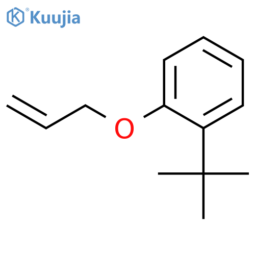 BENZENE, 1-(1,1-DIMETHYLETHYL)-2-(2-PROPENYLOXY)- structure